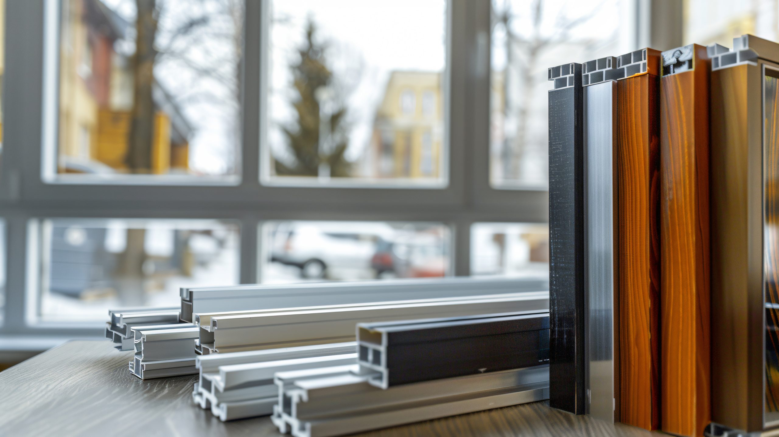 Perfiles de aluminio para ventanas